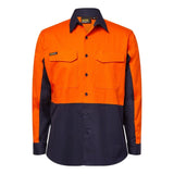 Orange/Navy