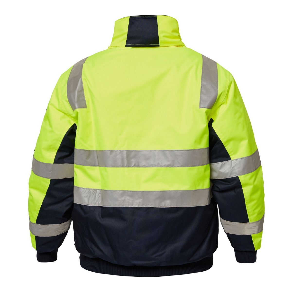 Workcraft WW9011 Typhoon HiVis Modern Bomber Jacket with Tape