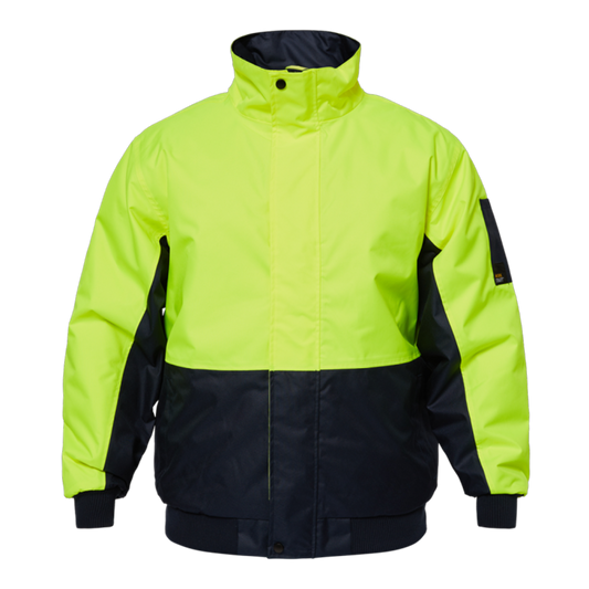 Workcraft WW9012 Thunder HiVis Modern Bomber Jacket