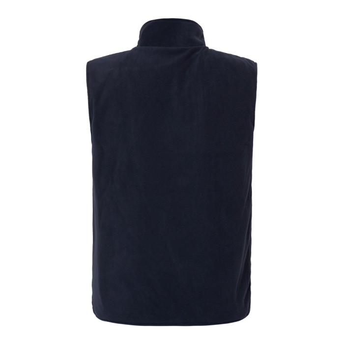 Workcraft WW9014 DISCONTINUED Frost HiVis Reversible Fleece Vest With Tape