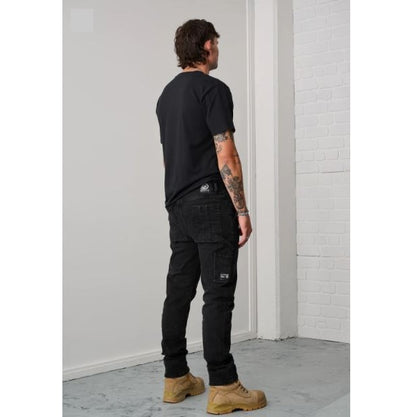 x/dmg x01/Denim Relaxed Straight Leg Jean