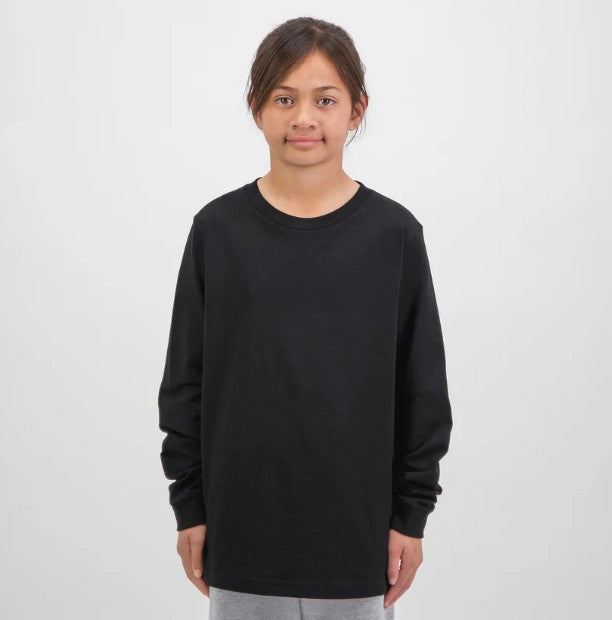 GOODMATES X1002Y Youth Basis Long Sleeve Tee