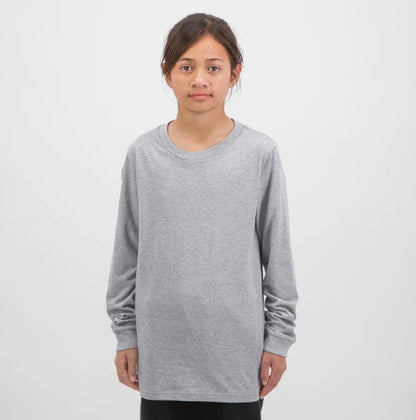 GOODMATES X1002Y Youth Basis Long Sleeve Tee