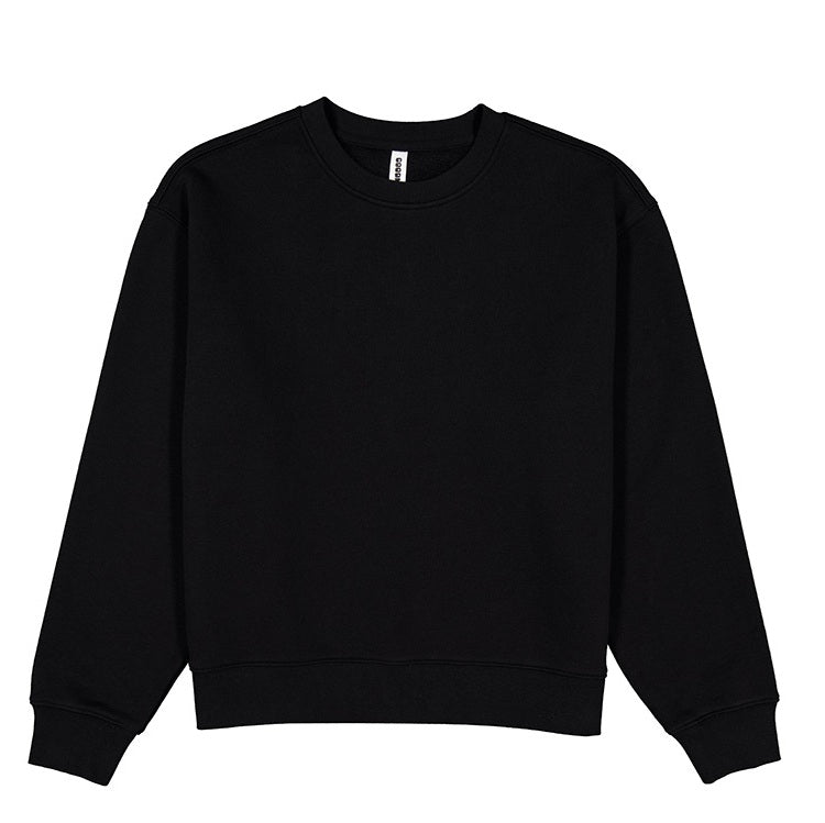 Black GOODMATES X2007W Womens Everyday Crew Sweatshirt