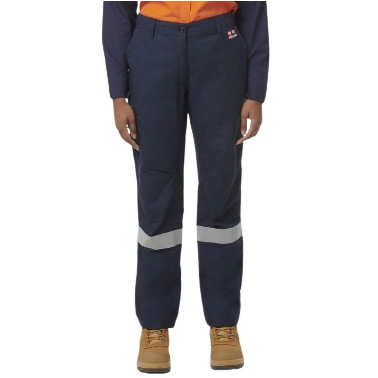 KingGee Y02320 Womens Shieldtec FR Flat Front Cargo Pant With Tape