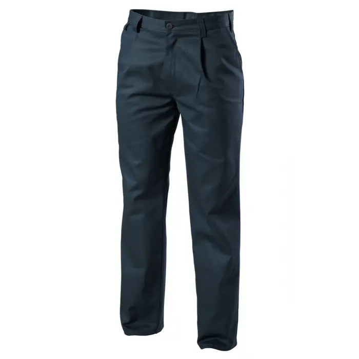 Hard Yakka Y02501 Foundations Drill Pants - Green - Additional Front View