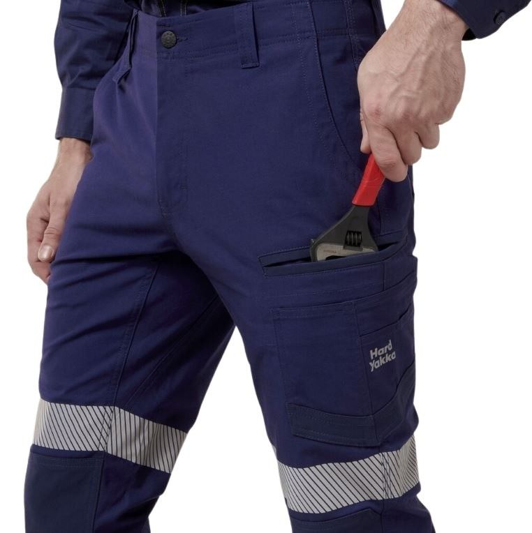 Hard Yakka Y02586 Raptor Cuff Pants with Tape