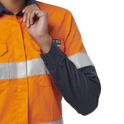 KingGee Y04050 Womens Shieldtec FR HiVis Shirt