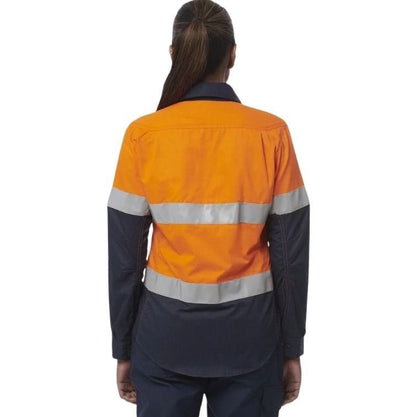 KingGee Y04050 Womens Shieldtec FR HiVis Shirt