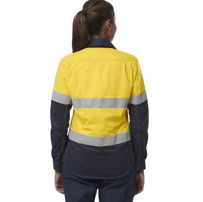 KingGee Y04050 Womens Shieldtec FR HiVis Shirt