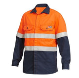 Orange/Navy