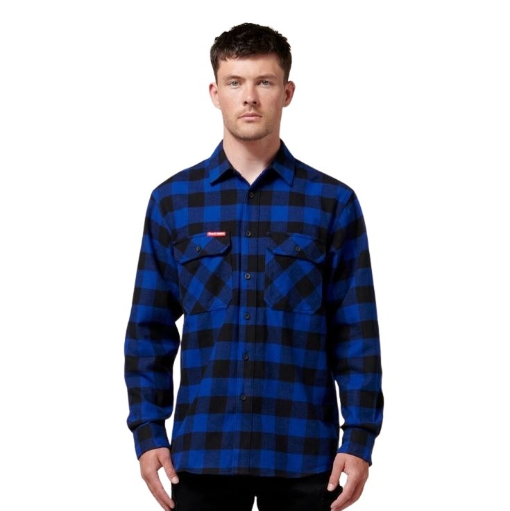 Hard Yakka Y07295 Long Sleeve Check Flannel Shirt