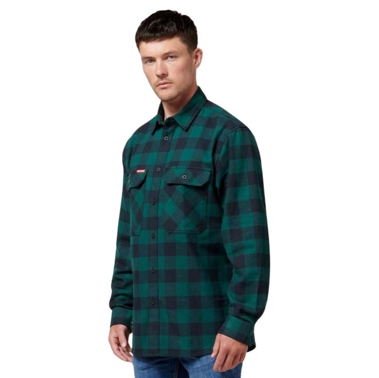 Hard Yakka Y07295 Long Sleeve Check Flannel Shirt