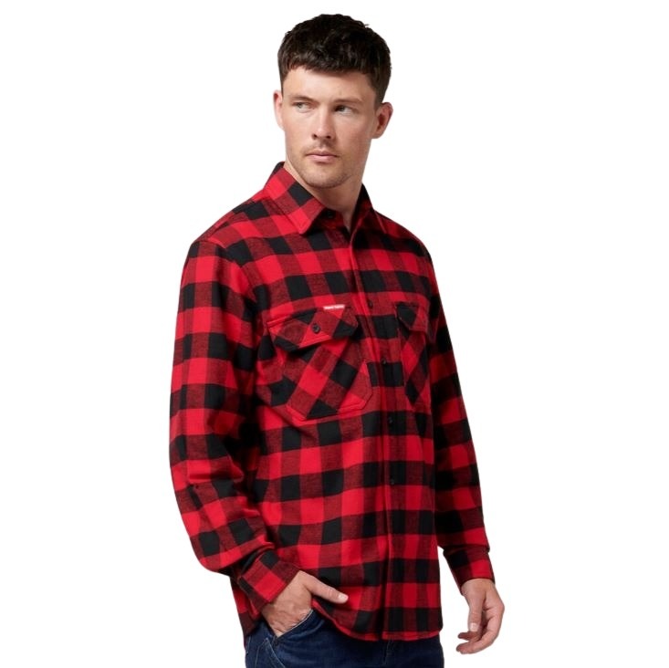 Hard Yakka Y07295 Long Sleeve Check Flannel Shirt