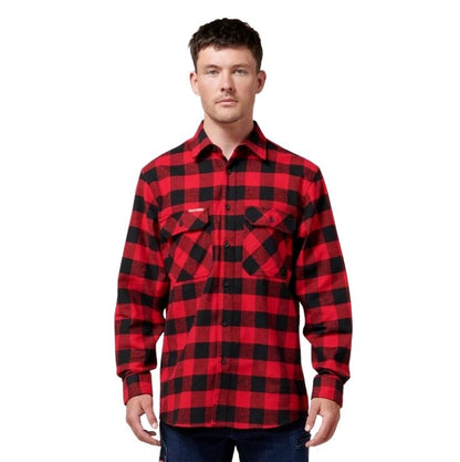 Hard Yakka Y07295 Long Sleeve Check Flannel Shirt