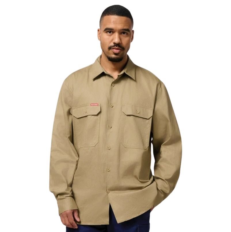 Hard Yakka Y07500 Cotton Drill Shirt Long Sleeve