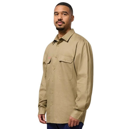 Hard Yakka Y07500 Cotton Drill Shirt Long Sleeve