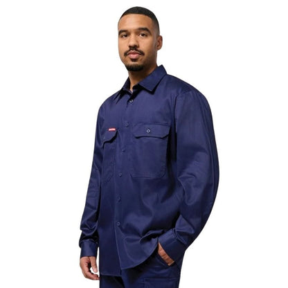 Hard Yakka Y07500 Cotton Drill Shirt Long Sleeve