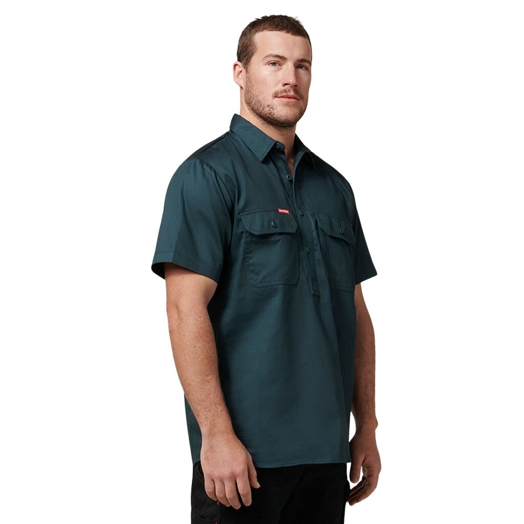 Hard Yakka Y07540 Short Sleeve Closed Front Shirt