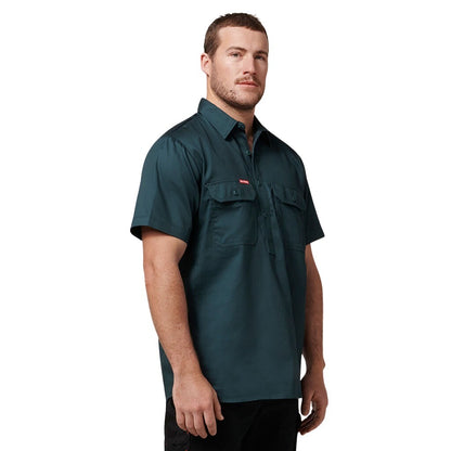 Hard Yakka Y07540 Short Sleeve Closed Front Shirt