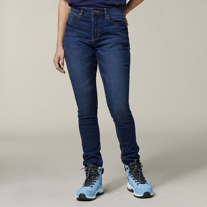 Hard Yakka Y08227 Women's High Waisted Slim Fit Jegging