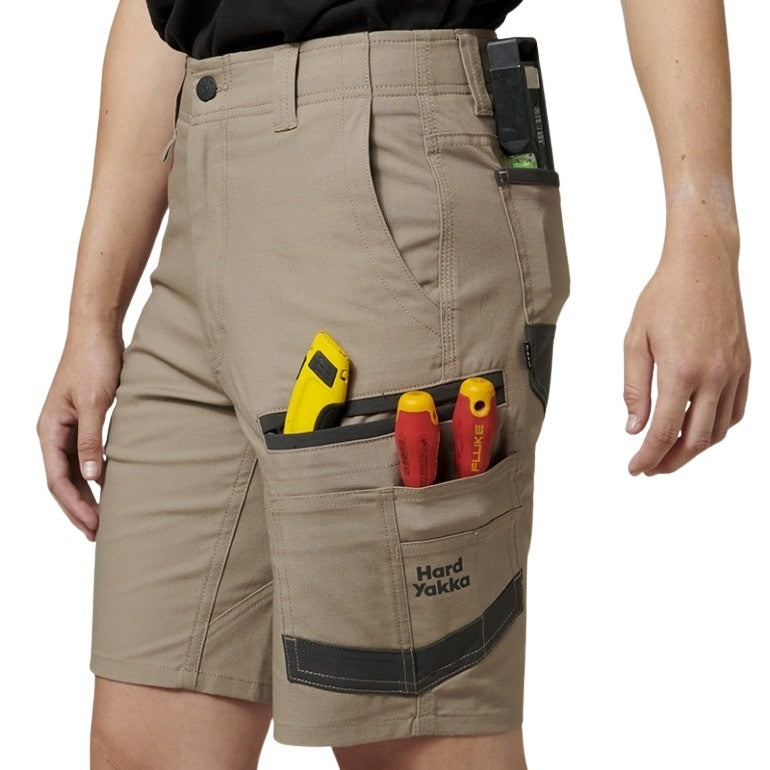 Hard Yakka Y08228 Womens Raptor Mid Short