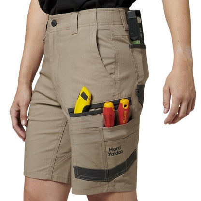 Hard Yakka Y08228 Womens Raptor Mid Short