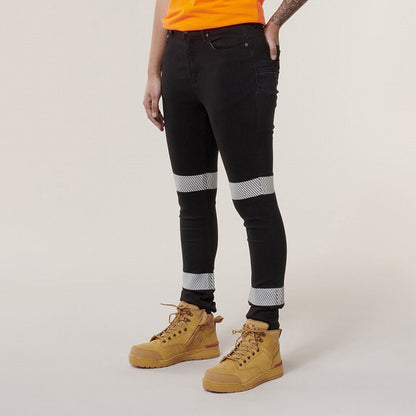 Hard Yakka Y08302 Women's High Waisted Slim Fit Jegging