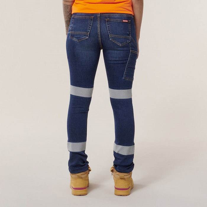 Hard Yakka Y08302 Women's High Waisted Slim Fit Jegging