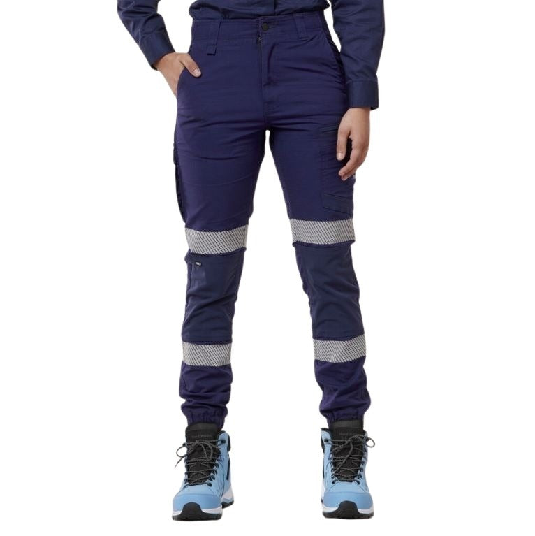 Hard Yakka Y08411 Womens Raptor Cuff Pants with Tape