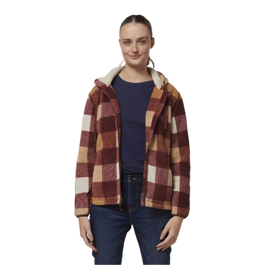 Hard Yakka Y08522 Womens Check Zoodie