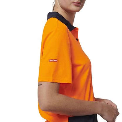 Hard Yakka Y08601 Womens Short Sleeve Hi Vis Polo