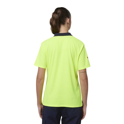 Hard Yakka Y08601 Womens Short Sleeve Hi Vis Polo