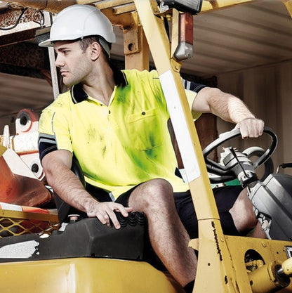 Syzmik ZH237 Mens HiVis Squad S/S Polo