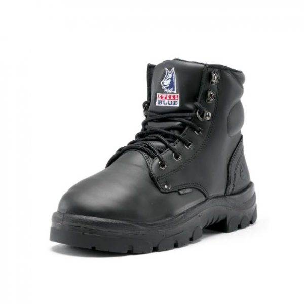 Steel Blue 312802 Argyle MET TPU Lace Up Safety Boot Black - Image 4