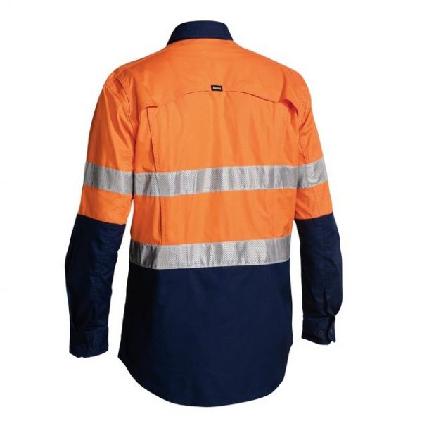 Bisley BS6415T 3M Taped HiVis X Airflow™ Ripstop Shirt - Image 2