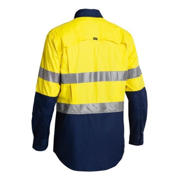 Bisley BS6415T 3M Taped HiVis X Airflow™ Ripstop Shirt - Image 9