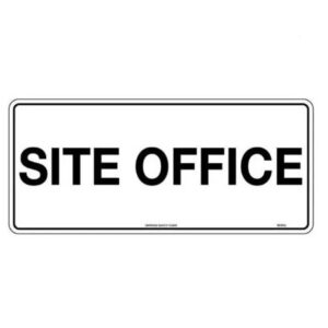 U. Safety Signs 953LP 450x200mm Site Office