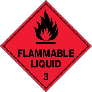 HLTM103P 270x270mm Flammable Liquid 3