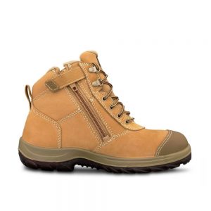 Oliver 34-662 Wheat Zip Side Ankle Safety Boot