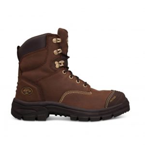 Oliver 55-337 Brown 150Mm Lace Up Safety Boot