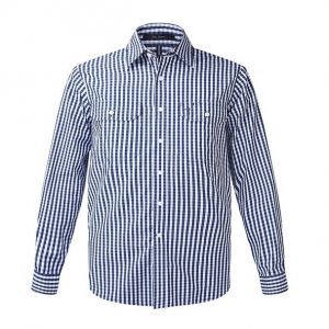 Pilbara RMPC004 Men's Check L/S Shirt
