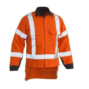 Bisley BS8349XT Tencate Tecasafe® Plus 700 X Taped Hi Vis TTMC-W FR Vented L/S Shirt