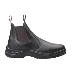 KingGee K25500 Flinders Gusset Safety Boot Claret