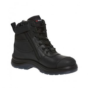 KingGee K27155 Tradie S/Zip 6CZ EH Black Composite Safety Boot