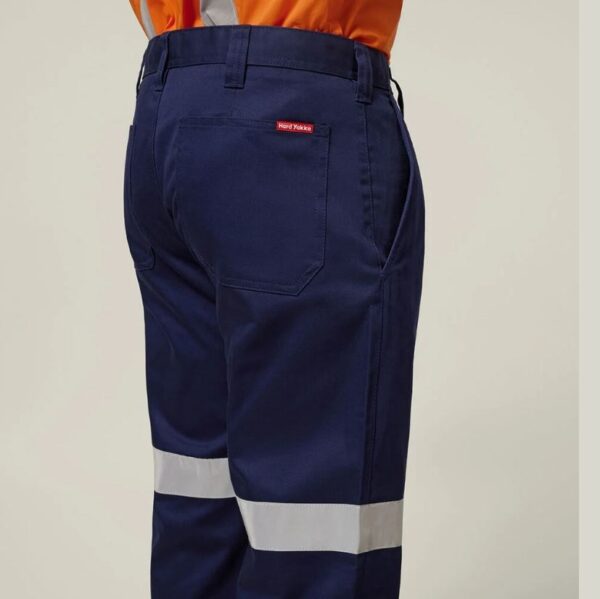 Hard Yakka Y02615 Foundations Drill Pant With Double Hoop Tape - Image 4