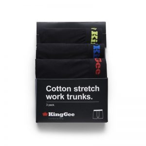 KingGee K09023 King Gee Cotton Trunk 3 Pack