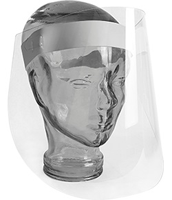 MAXISAFE EDF359 Disposable Clear Faceshield