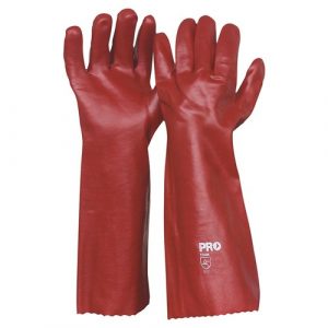Pro Choice PVC45 45cm Red PVC Gloves