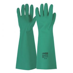 Pro Choice RNU22 45cm Green Nitrile Gaunlet Gloves